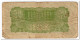 CHINA JAPANESE GOVERNMENT,50 SEN,1940,P.M13,FINE - Japan