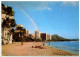 27-11-2023 (3 V 31) USA (posted To Australia 1984) - Hawaii Waikiki Beach - With Olympic Stamp - Honolulu
