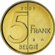 Belgique, Albert II, 5 Francs, 5 Frank, 2001, Série FDC, FDC, Bronze-Aluminium - 5 Frank