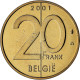 Belgique, Albert II, 20 Francs, 20 Frank, 2001, Série FDC, FDC, Nickel-Cuivre - 20 Francs