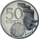 Trinité-et-Tobago, 50 Cents, 1975, Proof, SPL+, Cupro-nickel, KM:22 - Trinidad En Tobago