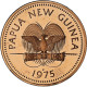 Papouasie-Nouvelle-Guinée, 2 Toea, 1975, Proof, SPL+, Bronze, KM:2 - Papúa Nueva Guinea