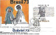 Brazil & Maximum Card, GRABRIEL 1973, Exposição Nacional De Filatelia Religiosa 1973 (7777) - Autres
