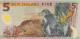 New Zealand 5 Dollars ND (2009), UNC (P-185b, B-131f) - Nueva Zelandía