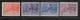 NOUVELLES HEBRIDES  ( DIV - 135 )  1949  N° YVERT ET TELLIER  N°  136/139  N** - Ungebraucht