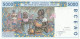 SENEGAL (BCEAO) 5000 Francs ND/1996 2002  P-713K  UNC - Sénégal
