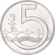 Monnaie, République Tchèque, 5 Korun, 1993 - Tschechische Rep.