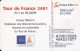 F1141A  06/2001 - TOUR DE FRANCE 2001 " Affiche " - 50 SO6 - 2001