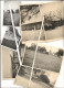 DWORP-TOURNEPPE-CHAUMIERE-LOT UNIQUE DE 5 CARTES-PHOTO-GEVAERT + 2 PHOTOS-PRIVEE-DATEE JUIN 1953-VOYEZ LES 3 SCANS - Beersel