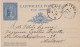 SAN MARINO - CARTOLINA POSTALE . 10 - VIAGGIATA PER MILANO - 1882 - Entiers Postaux