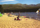 INVERNESS-SHIRE, LOCH MORLICH, BEACH, BOATS, SURF, UMBRELLA, SCOTLAND, UNITED KINGDOM - Inverness-shire