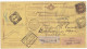 ITALIA - REGNO -  VENEZIA  - BOLLETTINI PACCHI POSTALE L.1,75 - VIAGGIATO PER MODANE - FRANCIA - 1912  - P. 21 - Postal Parcels