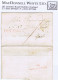 Ireland Down 1832 Masonic Cover To Dublin "Haste9" With Hillsboro POST PAID (with Dot) And Matching HILLSBORO/70 Mileage - Prephilately