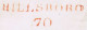 Ireland Down 1832 Masonic Cover To Dublin "Haste9" With Hillsboro POST PAID (with Dot) And Matching HILLSBORO/70 Mileage - Préphilatélie