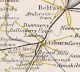 Ireland Down 1832 Masonic Cover To Dublin "Haste9" With Hillsboro POST PAID (with Dot) And Matching HILLSBORO/70 Mileage - Prefilatelia