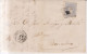 Año 1870 Edifil 107 Alegoria Carta Matasellos Rombo Olot Gerona - Covers & Documents