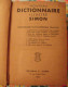 Nouveau Dictionnaire Illustré Simon. 1937. 100 Dessins 12 Tableaux Couleurs 100 Cartes - Dictionnaires