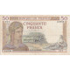 France, 50 Francs, Cérès, 1938, Z.8705, TTB, Fayette:18.16, KM:85b - 50 F 1934-1940 ''Cérès''