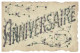 TP 83 S/CP Fantaisie Anniversaire Obl. Ambulant LIEGE-ERQUELINNES 2 22/8/1910 > France - Bahnpoststempel