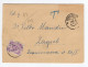 1945. YUGOSLAVIA,SLOVENIA,GORNJA RADGONA,NO STAMP COVER,POSTAGE DUE IN ZAGREB - Timbres-taxe