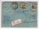 1960. YUGOSLAVIA,SERBIA,ULJMA TO PANCEVO VALUE LETTER - Cartas & Documentos