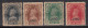 Jind State 4 Diff.,, KGVI Series, 1941-1943, (MNH 3p,9p,1a) (MH ½a) SG127-130,  British India,  - Jhind