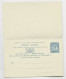 NEW SOUTH WALES NOUVELLE GALLES DU SUD ENTIER 1 1/2D POST CARD REPLY UPU NEUF - Cartas & Documentos