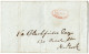 (N97) USA Cover -  Red Postal Markings Boyd's City Express Post - Rochester 1845. - …-1845 Préphilatélie