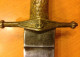 Delcampe - Épée De Mer Avec Lion Et Ancre. Espagne. M1843 (T287) Fabricant ART.FAB DE TOLEDO. 1877 - Armes Blanches