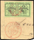 1843, Schweiz Kantone Genf, 1 Bogenrand, Briefst. - 1843-1852 Federale & Kantonnale Postzegels