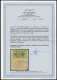 1843, Schweiz Kantone Genf, 1 Bogenrand, Briefst. - 1843-1852 Federale & Kantonnale Postzegels