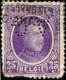 COB  198 (o)  Perfin / Perforé - 1909-34