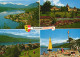 MILLSTATT, MULTIPLE VIEWS, ARCHITECTURE, CHURCH, GARDEN, BOAT, BEACH, EMBLEM, AUSTRIA - Millstatt