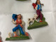 LOTTO N.10 STATUINE PRESEPE NATALE VARIE GESSO CARTAPESTA. - Andere & Zonder Classificatie