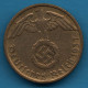 DEUTSCHES REICH 5 REICHSPFENNIG 1937 G KM# 91 Svastika - 5 Reichspfennig