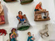 LOTTO N.29 STATUINE PRESEPE NATALE VARIE-ANIMALI-PASTA-CARTAPESTA- RESINA. - Andere & Zonder Classificatie