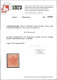 Antichi Stati Italiani - Lombardo Veneto - 1854 - 15 Cent (20) Carta A Macchina - Gomma Originale - Colla + Cert Avi - Autres & Non Classés
