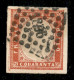 Antichi Stati Italiani - Sardegna - 1861 - 40 Cent (16Da) Con Parte Di Annullo D'arrivo - Colla - Other & Unclassified