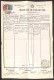 Regno - Vittorio Emanuele II - Uso Fiscale - 15 Cent + 40 Cent (L18 + L20) Su Mandato Di Pagamento - Girgenti 30.6.64 - Altri & Non Classificati