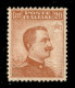 Regno - Vittorio Emanuele III - 1916 - 20 Cent Michetti (107) Ottimamente Centrato - Gomma Integra - Andere & Zonder Classificatie