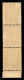 Regno - Vittorio Emanuele III - 1929 - Imperiale - 10 Cent (245b) - Striscia Di Tre Bordo Foglio Con Stampa Da Mancante  - Otros & Sin Clasificación
