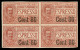 Regno - Espressi - 1922 - 60 Cent Su 50 (6k) - Quartina Non Dentellata - Gomma Originale (1.400) - Sonstige & Ohne Zuordnung