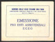 Colonie - Egeo - Occupazione Tedesca Dell'Egeo - 1943 - Espressi - Pro Assistenza (3/4) - Serie Completa Su Folder FDC D - Sonstige & Ohne Zuordnung