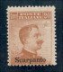Colonie - Scarpanto - 1917 - 20 Cent Michetti (9) - Gomma Integra (550) - Altri & Non Classificati