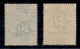 Colonie - Eritrea - 1903 - Soprastampati (12/13) - Serie Completa Usata - 2 Valori (650) - Sonstige & Ohne Zuordnung