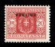 Colonie - Eritrea - 1934 - 20 Lire (38a) Con Soprastampa Capovolta - Gomma Integra - Diena + Avanzo (1.125) - Otros & Sin Clasificación