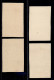 Europa - Belgio - 1913 - Prove Di Colore - 25 Cent Alberto (102 II) - 4 Quartine Di Colori Diversi - Tutte Con Difetto D - Autres & Non Classés