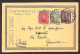 Europa - Belgio - 1922 - Due Cartoline Postali Con Affrancature Complementari Per Genova - Altri & Non Classificati