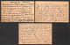 Europa - Cecoslovacchia - Sei Cartoline Postali Da 10 Heller Con Complementare (2) Per Vienna Del Agosto/ottobre 1919 - Other & Unclassified