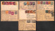 Delcampe - Europa - Germania - 1921/1922 - Inflazione - 65 Cartoline Postali Con Affrancature Multiple Complementari Del Periodo In - Altri & Non Classificati